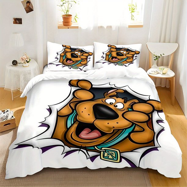3pcs Bedding setbedding cushion cover Scoob! Bedding set - includes duvet cover and pillowcase polyester fabric