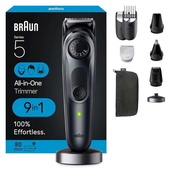 Cortadora Braun Series 5 5490 9 en 1 Recargable 100 min