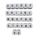 thumbnail image 5 of 26x Creative Acrylic Letter D6 Square de dados de 0,63 pulgadas de dados rodantes Grabados para el aprendizaje Suministros, 5 of 5