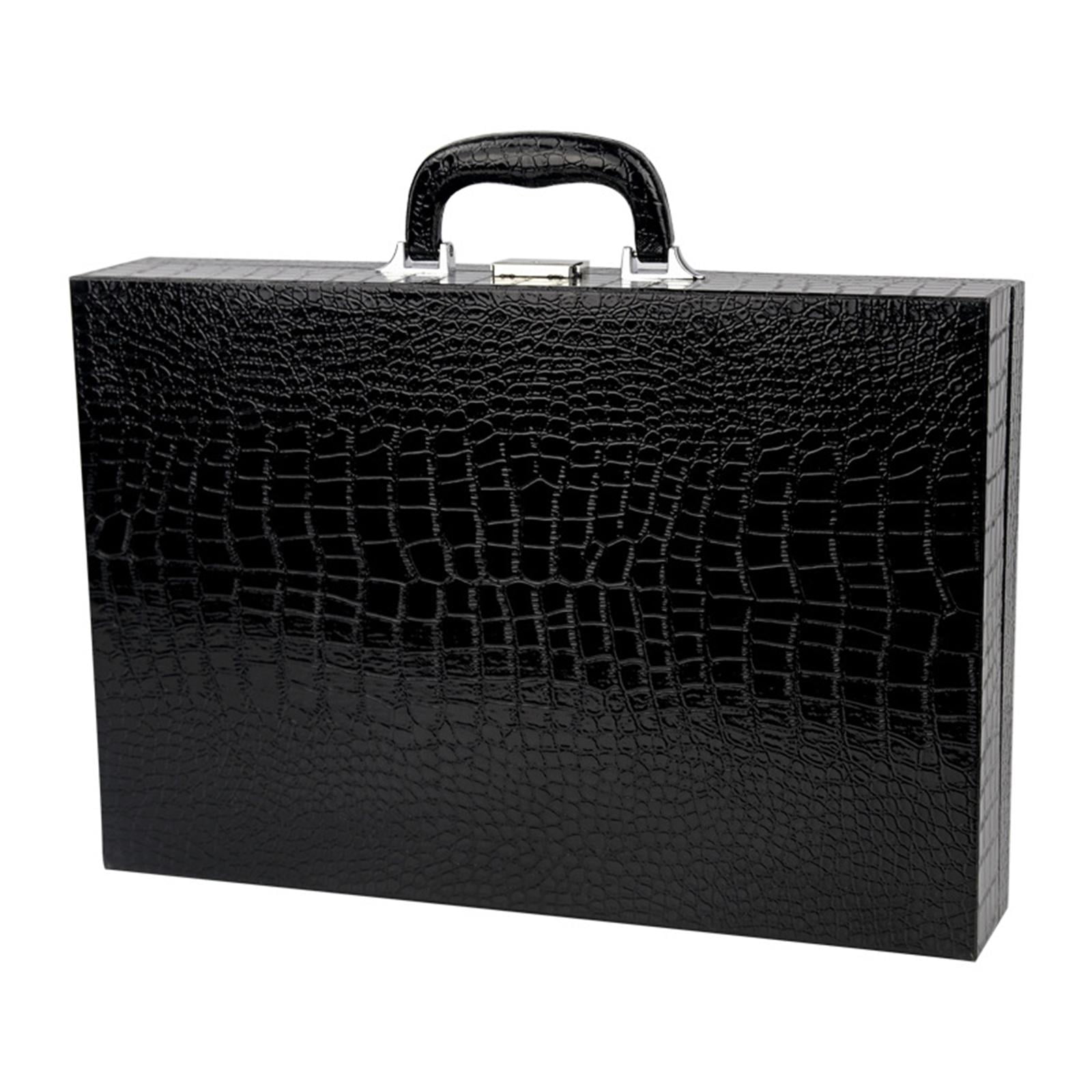 Magideal - Caja De Reloj Grande De Material Cuero Pu Con 36 Ranuras Con Bisagras Resistentes, Regalos, Colección De Relojes, Organizador De Relojes, Vitrina De Reloj