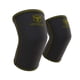 thumbnail image 1 of Coderas Iron Bull Strength de neopreno de 5 mm (1 par), color negro y verde, 1 of 7