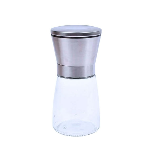 Molinillo de Sal Pimienta Vidrio 200ml Acero Accesorio Cocina