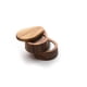 thumbnail image 1 of Salero Giratorio Doble Capa de Madera de Acacia Ironwood Gourmet, 1 of 8