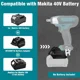 thumbnail image 2 of Para Ma*kita 40V Baterías Li-ion MT40MT18 Adaptador Convertidor de Batería Compatible con para Ma*kita Batería 18V Herramientas Eléctricas Inalámbricas, 2 of 7