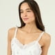 thumbnail image 5 of Pijama de Mujer Siena Short Blanco Estampado, 5 of 5