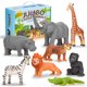 thumbnail image 1 of Set de figuras de animales Learning Minds Jumbo Safari Animals, 18 millones o más, 1 of 9