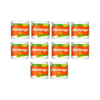 Pack 10 Rollos Toalla De Papel Abolengo Xl 100 M Doble Hoja