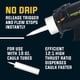 thumbnail image 3 of Pistola de calafateo SILIGUN Compact con herramientas y boquilla, tubo de 310 ml, 3 of 7