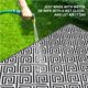 thumbnail image 4 of Alfombra Kalafun 244x305 cm Rayas Blancas y Negras, 4 of 7