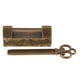 thumbnail image 1 of Maleta Vintage, Armario De Equipaje, Cajón, Caja De Herramientas, Candado, Candado De Cobre, 1 of 5
