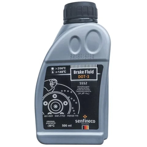 Liquido De Frenos Dot 3 500 Ml Senfineco