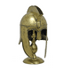 thumbnail image 2 of Casco Medieval Casco Romano Gold con Soporte, 2 of 3