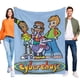 thumbnail image 1 of Ciberbusca anti-pilling, suave, ligera, esponjosa y acogedora de lujo para hogar y cocina – Perfecta para niños y adultos,120X180cm, 1 of 6