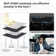 thumbnail image 4 of Cubierta de parabrisas Sun Shade para Toyota Tacoma 2016-2024, 4 of 6