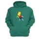 thumbnail image 1 of Polerón Canguro Travieso Amarillo Dibujos Animados Verde Aguamarina Talla M Unisex, 1 of 2