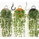 thumbnail image 4 of Paquete de 24 ganchos de techo blancos de 7,4 cm para plantas, con revestimiento de vinilo, para atornillar a la pared, para cocina, luces y tazas, para uso en interiores y exteriores (blanco), 4 of 7