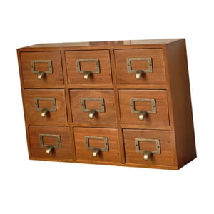 Bothyi - Caja De Almacenamiento De Madera Para Escritorio, Oficina, Entrada, Cocina, Cajón Organizador De Madera