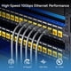 thumbnail image 2 of Conectores Keystone Cable Matters Cat6 10 Gbps Paquete de 25 Amarillos, 2 of 7