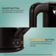 thumbnail image 4 of Hervidor eléctrico DEZIN con vidrio Keep Warm de 1,5 L sin BPA, 4 of 7