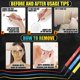 thumbnail image 5 of Lápiz de tatuaje para pintura facial Jim&Gloria, resistente al agua, lavable, 5 of 6