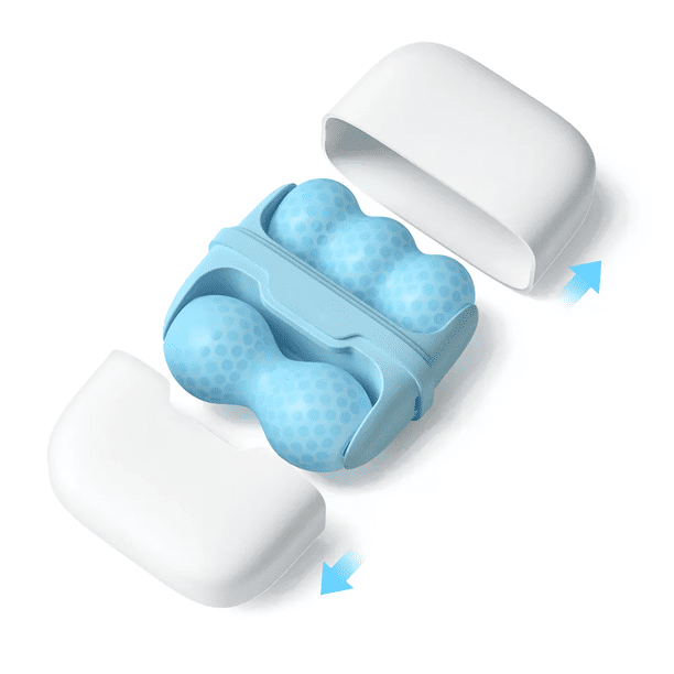 2-in-1 Facial Ice Roller: Cold Massage Roller for Puffiness, Migraine, Minor Injury & Skin Care