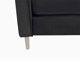 thumbnail image 3 of Seccional Barcelona Chenille Tipo Lino Negro 3 Cuerpos, 3 of 4