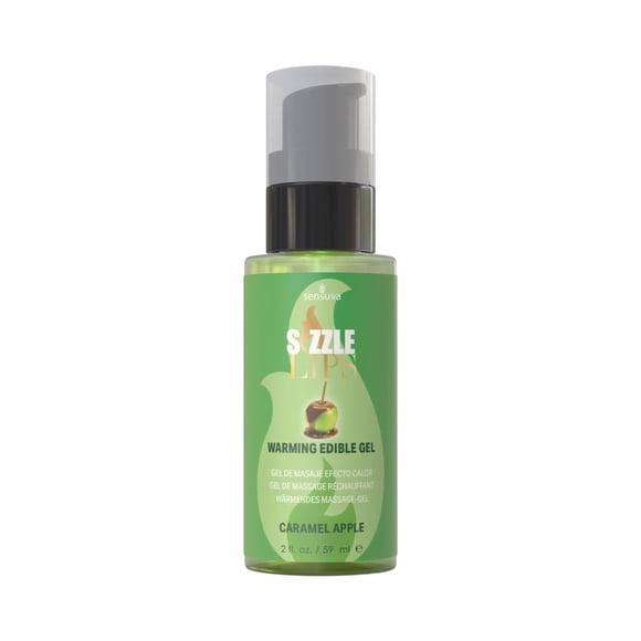 Gel Comestible para Masajes Sizzle Lips Manzana Confitada 59 ml