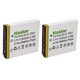 thumbnail image 1 of Batería Kastar (2 unidades) para cámaras Kodak KLIC-7001 y Kodak EasyShare M320, M340, M341, M753 Zoom, M763, M853 Zoom, M863, M893 IS, M1063, M1073 IS, V550, V570, V610, V705, V750, 1 of 3