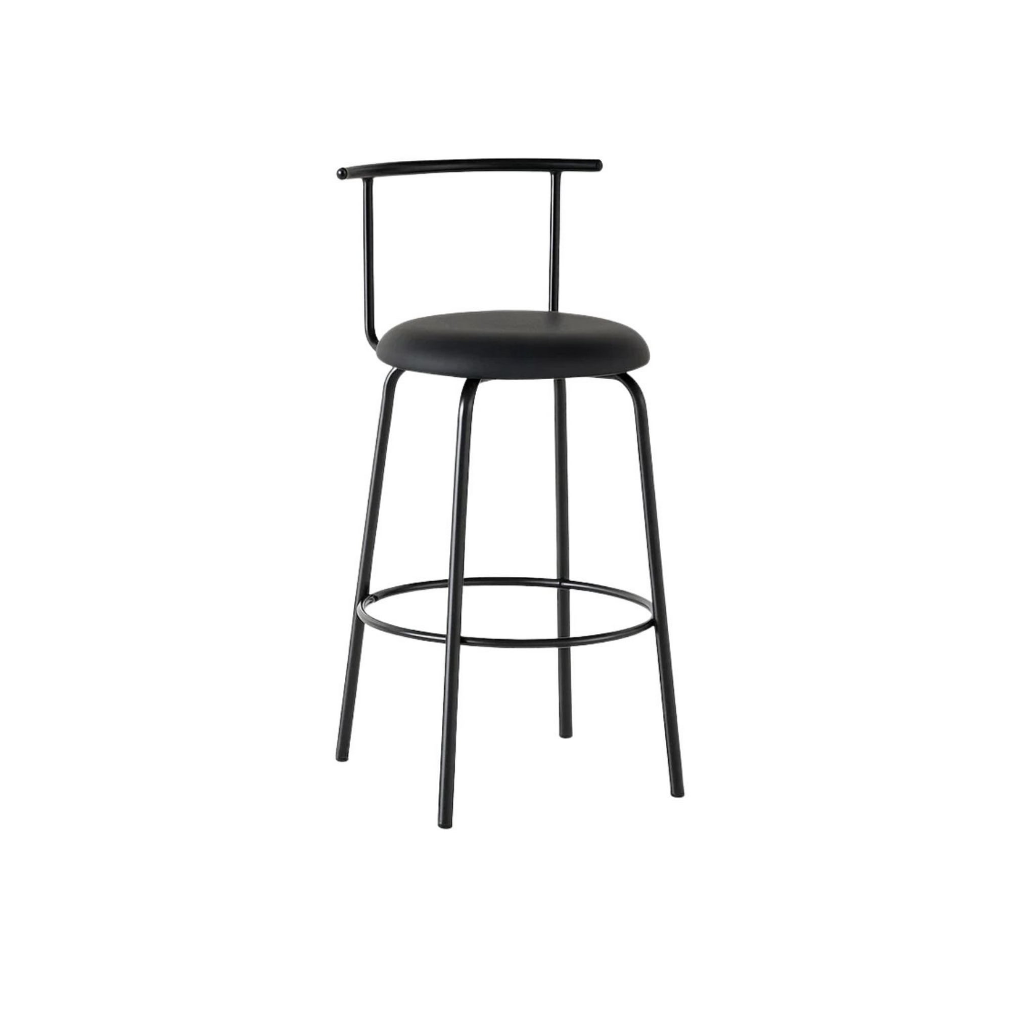 Habita2 Chile - Taburete Acolchado Round 73cm Negro