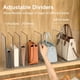thumbnail image 4 of Organizador de bolsos SortNStore ajustable transparente, paquete de 3, 4 of 7