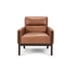 thumbnail image 1 of Poltrona Rosen Timber Cuero Camel, 1 of 8