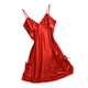 thumbnail image 2 of Pijama sexy para mujer Ropa de dormir con cuello en V Lencería Babydoll Ropa de dormir Rojo XL., 2 of 3