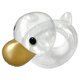 thumbnail image 4 of Anillo De Flotador Natación Flotante Inflable Duradero Transparente Para El Anillo De Natación De La Playa De Verano, 4 of 5