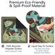 thumbnail image 4 of Alfombrilla de Mahjong FSTSOCK 80 cm Antideslizante con Bolsa y Dados, 4 of 7