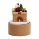 thumbnail image 5 of Caja de música de madera, juguete para regalo de relojería, encantadoras artesanías de cumpleaños, reproduce una melodía, caja de música giratoria, ad Chimenea de Papá Noel, 5 of 5