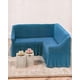 thumbnail image 4 of Funda Cubre Sofa En Forma De L Color Azul, 4 of 4