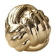 thumbnail image 1 of Escultura Cerámica Estatua Nudo Oro, 1 of 3