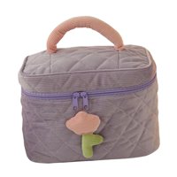 Magideal - Bolsa De Aseo Portátil, Estuche De Almacenamiento, Contenedor, Organizador , Bolsos, Bolsa De Cosméticos Para Mujeres Y Niñas, Accesorios De , Violeta