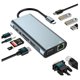 thumbnail image 1 of Adaptador De Hub Usb Tipo C 11 En 1 Hdmi 4k+100mbps Ethernet, 1 of 4