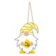 thumbnail image 1 of Happy Bee's Day Gnome Sign Interior Exterior Puerta Colgante Primavera Puerta Decoración C, 1 of 5