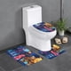 thumbnail image 1 of Juego de Alfombras de Baño Cazadores de Trolls Desmarcar 3 Piezas, 1 of 6