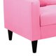 thumbnail image 3 of Sofa New Retro 3CG Felpa 00 Rosado, 3 of 6