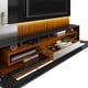 thumbnail image 3 of Estante Home Solare Preto Freijo, 3 of 5