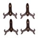 thumbnail image 2 of 4Pcs Creative Hobbies Deluxe Wood Display Stand Soporte De Placa Caballetes, 2 of 6