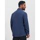 thumbnail image 3 of INSPIRE CHIC Camisa de Vestir para Hombre con Contraste, Cuello de Cuadros, Camisas Informales con Botones, Talla L, Azul Marino, 3 of 8