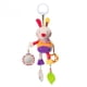 thumbnail image 1 of Baby Hanging Toy Cartoon Animal Stuffed Rattle Bell Car Seat Toys For 1-12 Months Baby Crib Stroller Pushchair (Owl,bee,rabbit,dog,parrot), 1 of 3