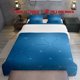thumbnail image 1 of 3pcs Science Style Blue Dot Print Bedding Set Soft Duvet Cover and Two Pillowcases, 1 of 5