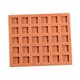 thumbnail image 4 of Molde De Silicona Para Mini Ladrillos, Mesa De Arena Para Dioramas, Construcción De Muros De Hormigón, 30 Ladrillos Cuadrados., 4 of 5