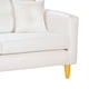 thumbnail image 2 of Sofa New Retro 3 Cuerpos Más 2 Pouf Pu 04 Blanco, 2 of 5
