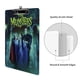 thumbnail image 3 of Los Munster Portapapeles de acrílico A4, tamaño carta estándar, carpeta con clip 31.8x 21.5CM para estudiantes, profesores y oficina, 3 of 6